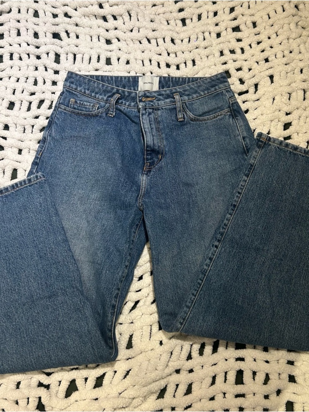 Mid Rise Blue Women’s Jeans